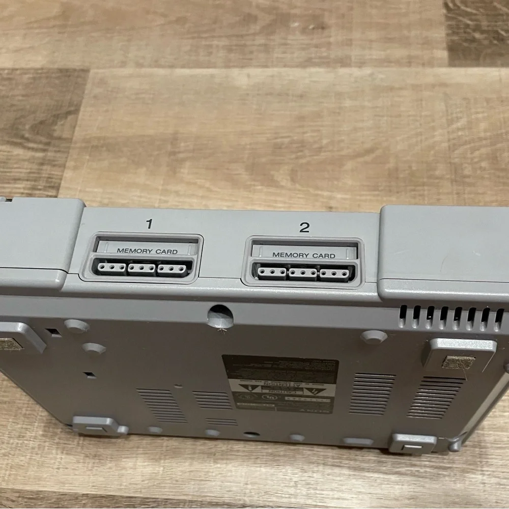 Vintage Sony PlayStation video game console